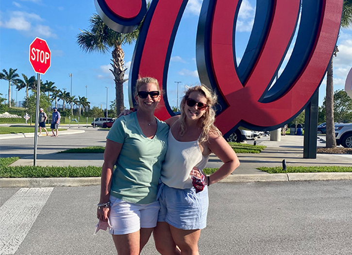 Audra white and daughter