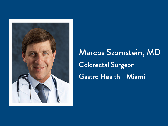 News Regarding Dr. Marcos Szomstein