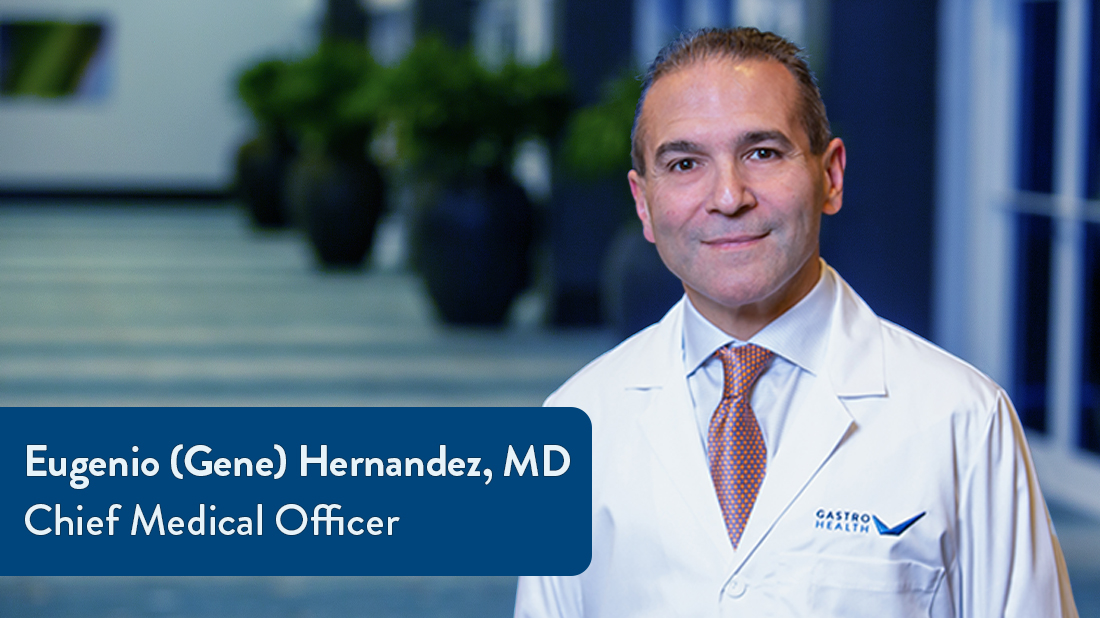 Eugenio (Gene) Hernandez, MD, Named Chief Medical Officer