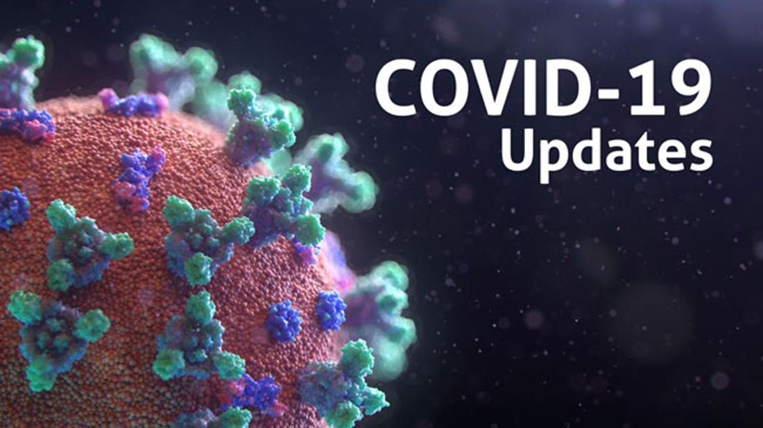 Covid 19 virus magnified